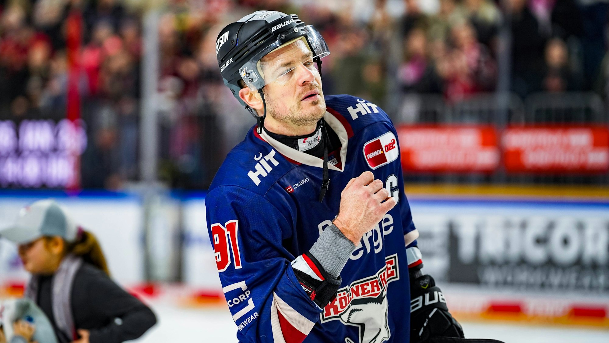 Der Matchwinner: Kapitän Moritz Müller traf zum 3:2-Sieg gegen RB München.