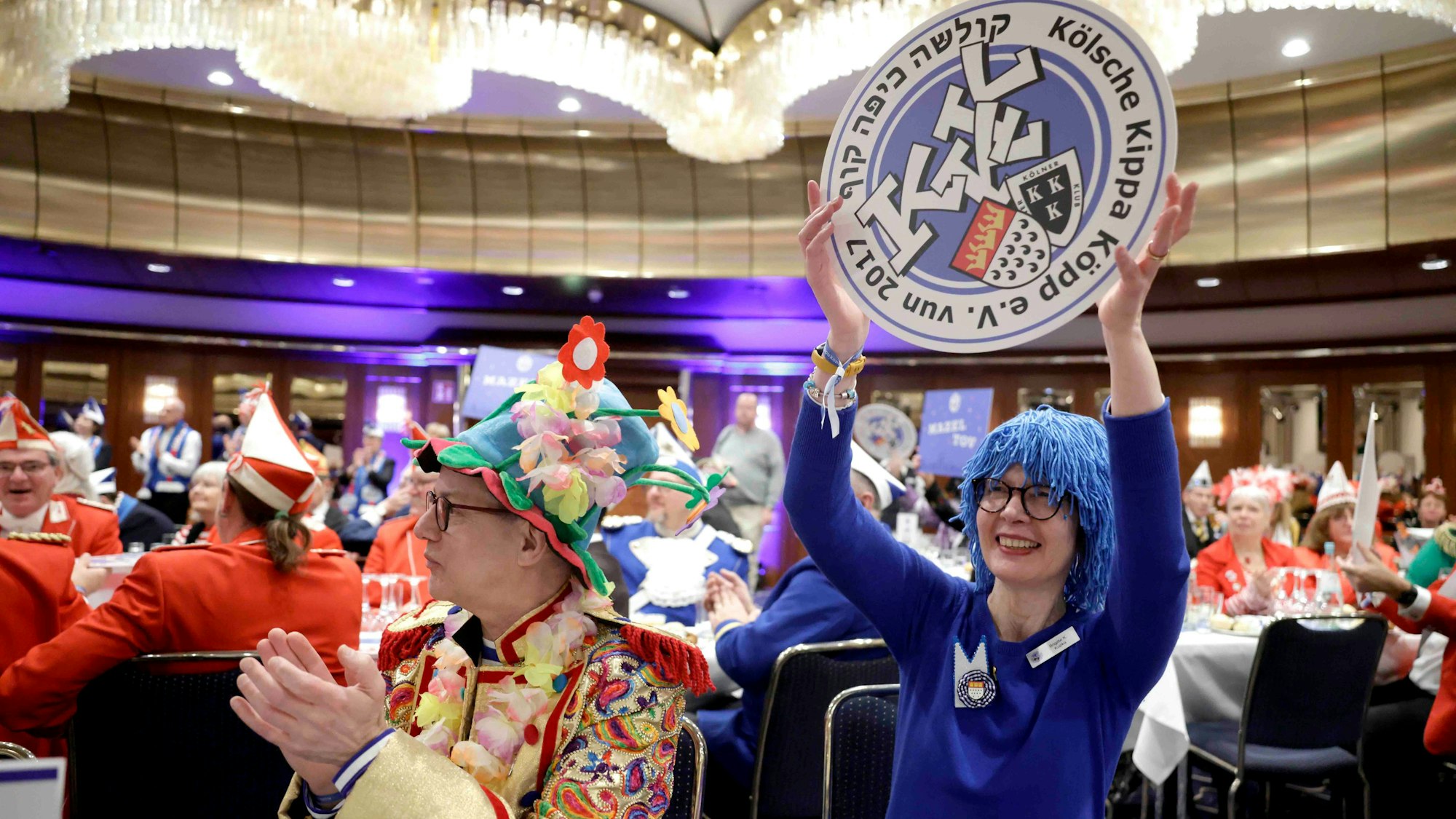 Große Nachfrage: Aus dem Saal der Synagogengemeinschaft zogen die Kölche Kippa Köpp in diesem Jahr erstmals ins Maritim um.