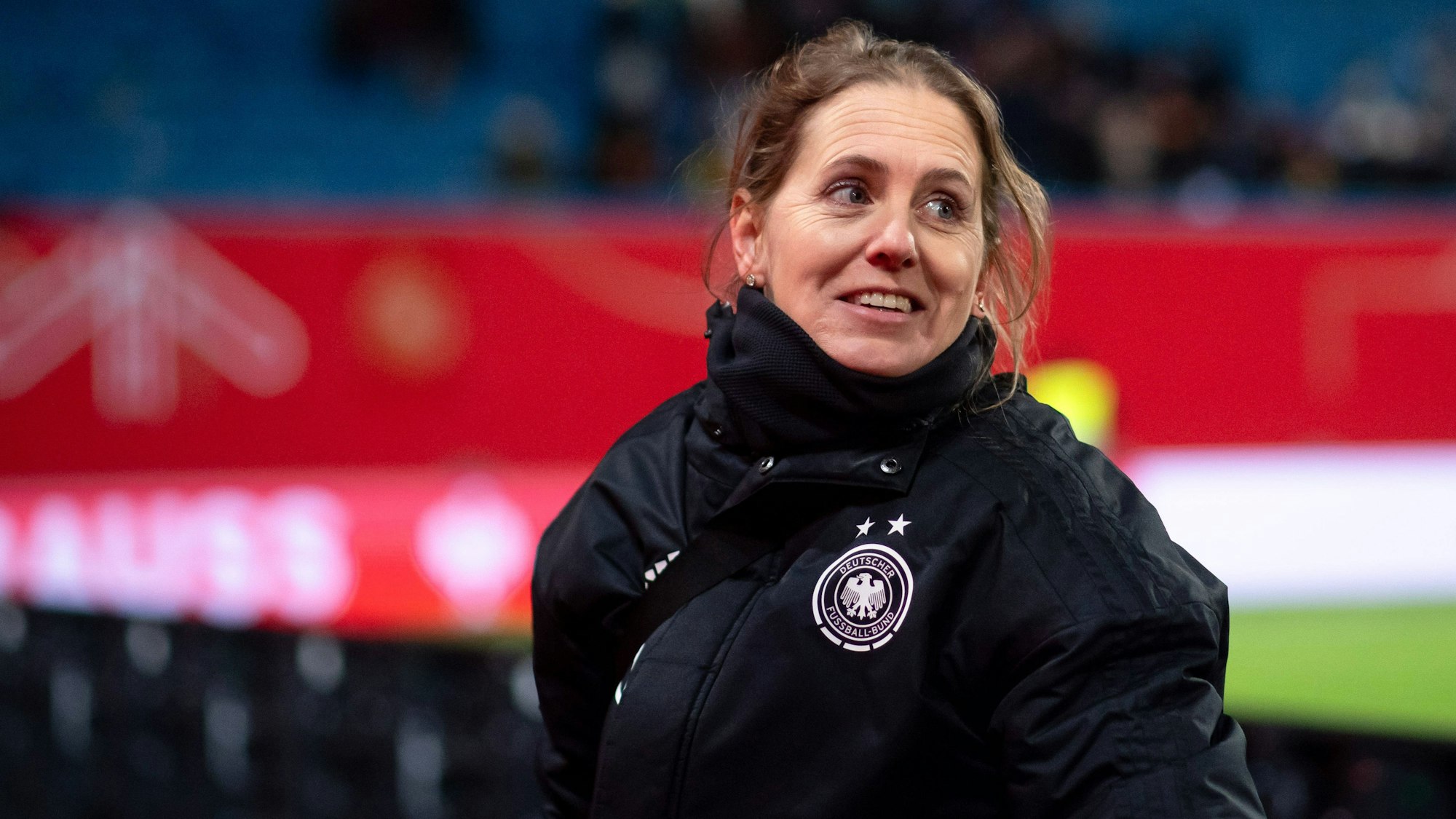 Zuletzt Co-Trainerin der DFB-Elf, nun Cheftrainerin in Köln: Britta Carlson