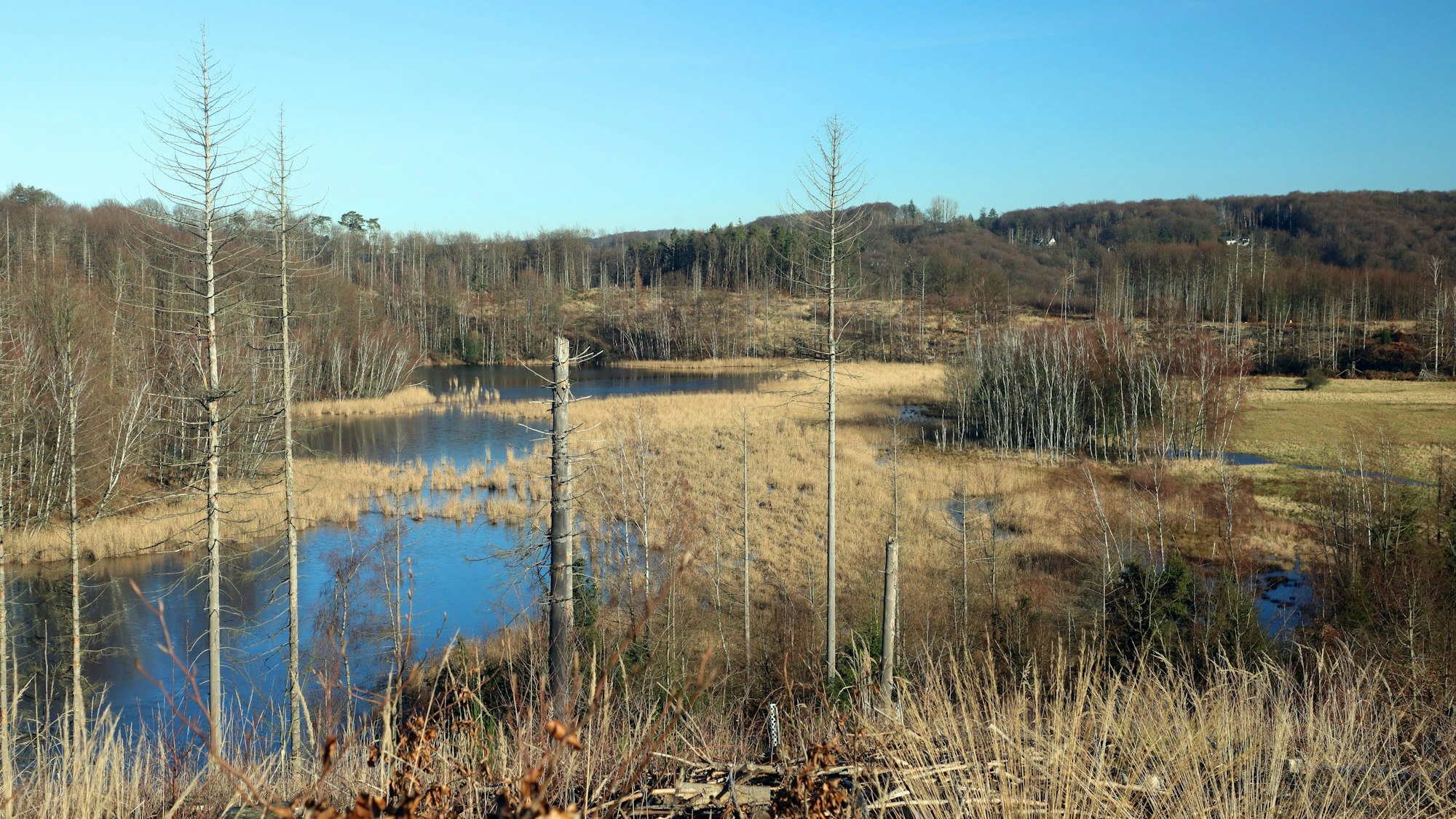 Overath lockt mit vielen interessanten Blicken von den Wanderwegen aus.