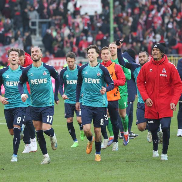 Geht gerne voran: Leart Pacarada nach dem 1:0-Sieg des 1. FC Köln in Kaiserslautern.