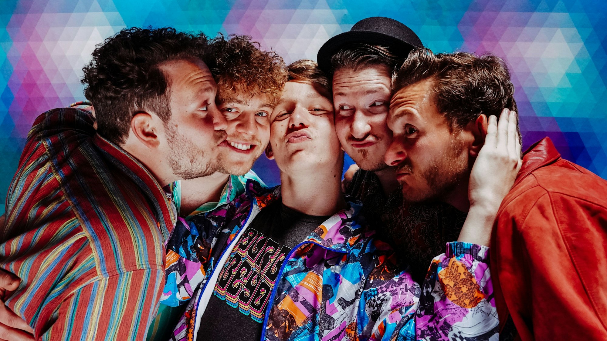 Kölsch mit Funk- und Disco-Elementen: Die junge Band Zesamm' gibt es seit gut vier Jahren.