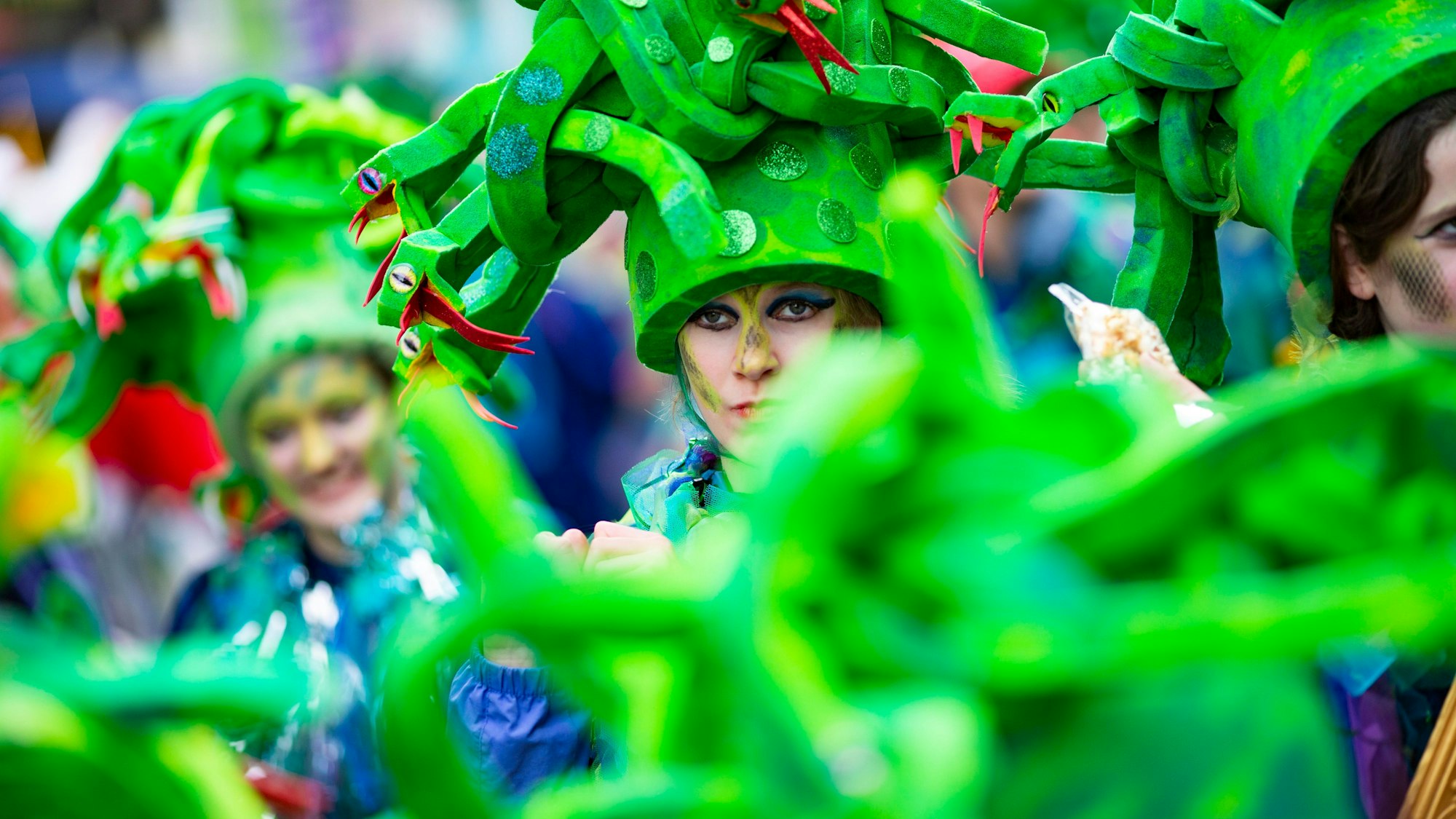 Fantasievolle Kostüme sind das Markenzeichen der Schull- un Veedelszöch.