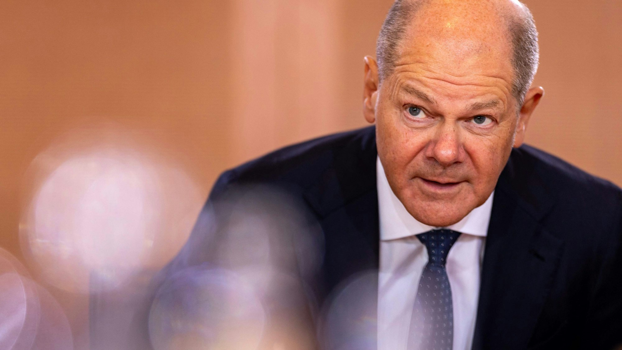Die politische Zukunft von Olaf Scholz könnte sich in den kommenden Wochen in NRW entscheiden.