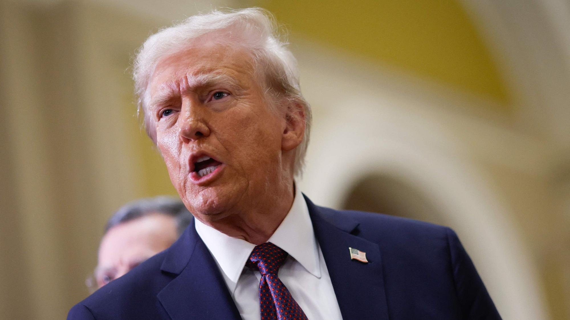 Donald Trump wird am 20. Januar sein Amt als US-Präsident antreten. Militäreinsätze gegen Nato-Partner will er nicht ausschließen. (Archivbild)