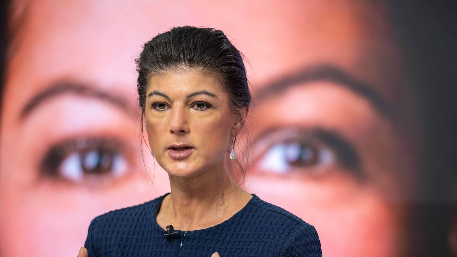 Sahra Wagenknecht, Bundesvorsitzende des Bündnis Sahra Wagenknecht (BSW)
