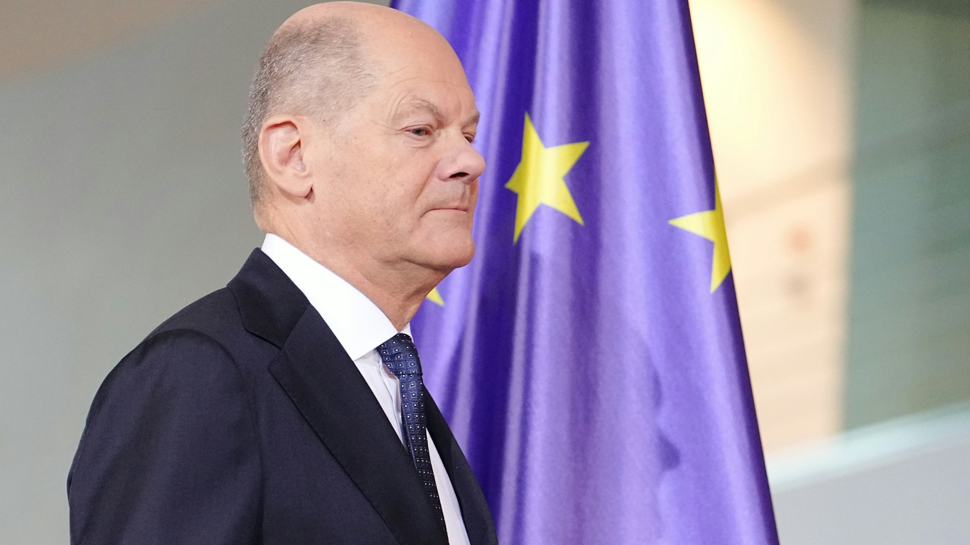 Bundeskanzler Olaf Scholz (SPD).