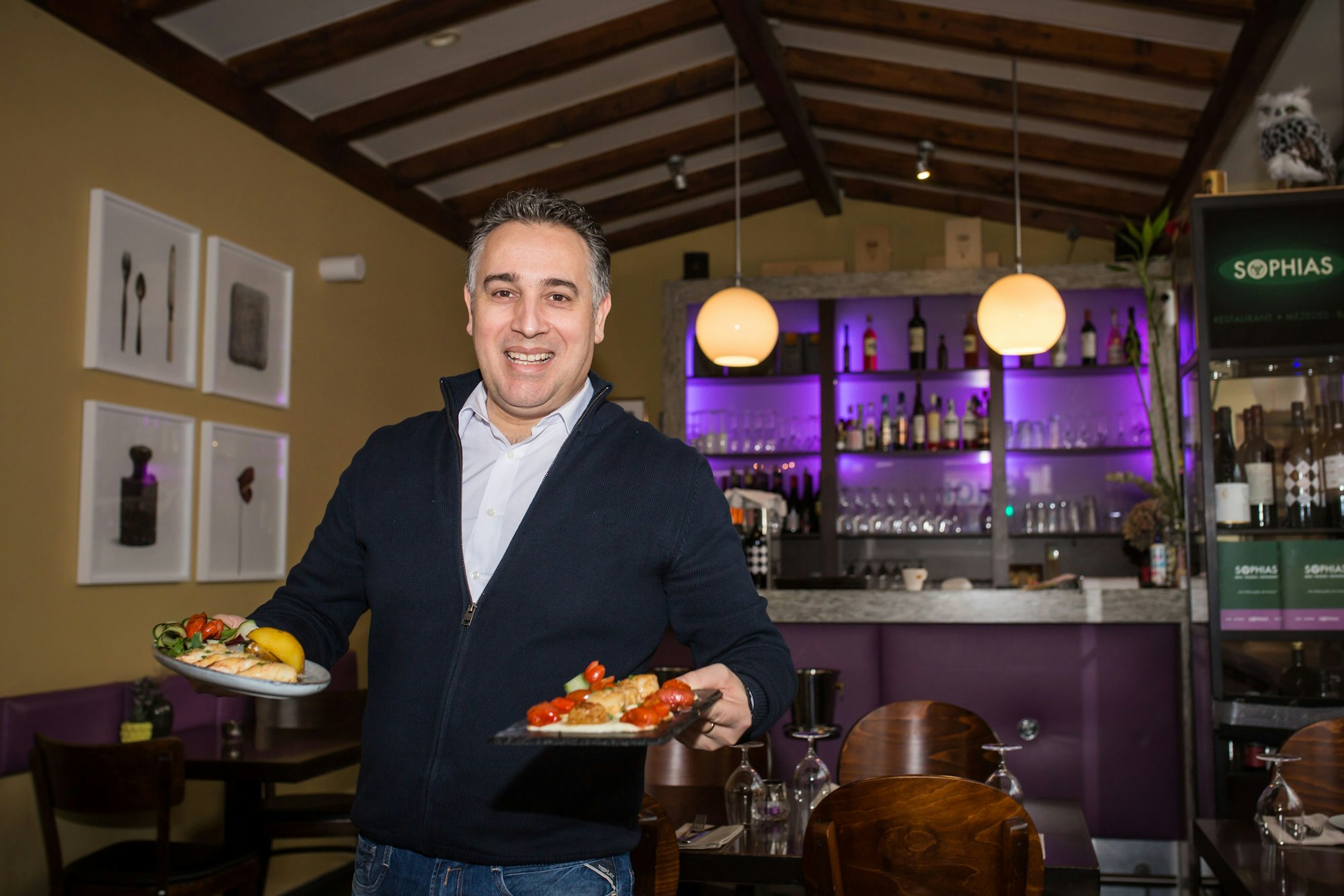 Restaurant und Mezedes-Bar Sophias für Aufgegabelt mit Iraklis Fourniotis