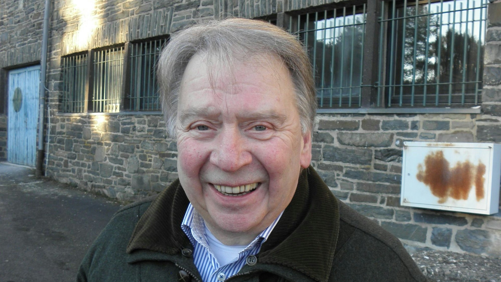 Das Bild zeigt Martin Degener in Vogelsang. Er ist im September gestorben.