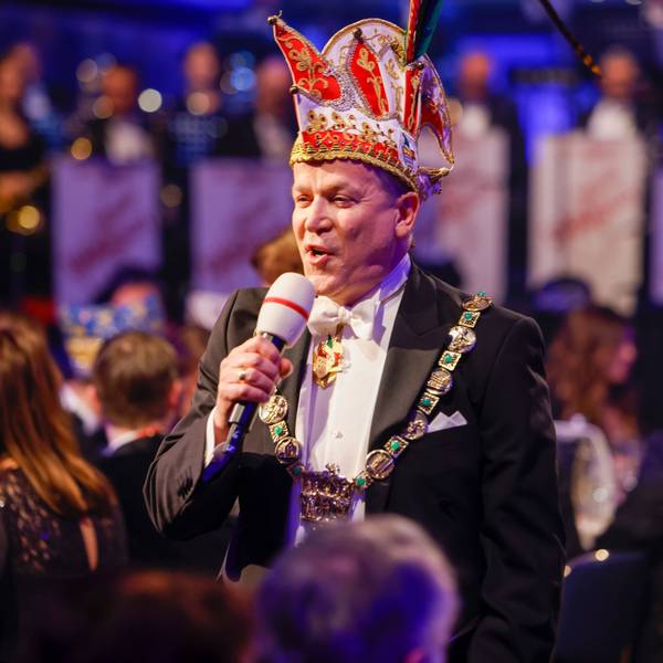 Christoph Kuckelkorn bei der Prinzenproklamation 2025 im Gürzenich