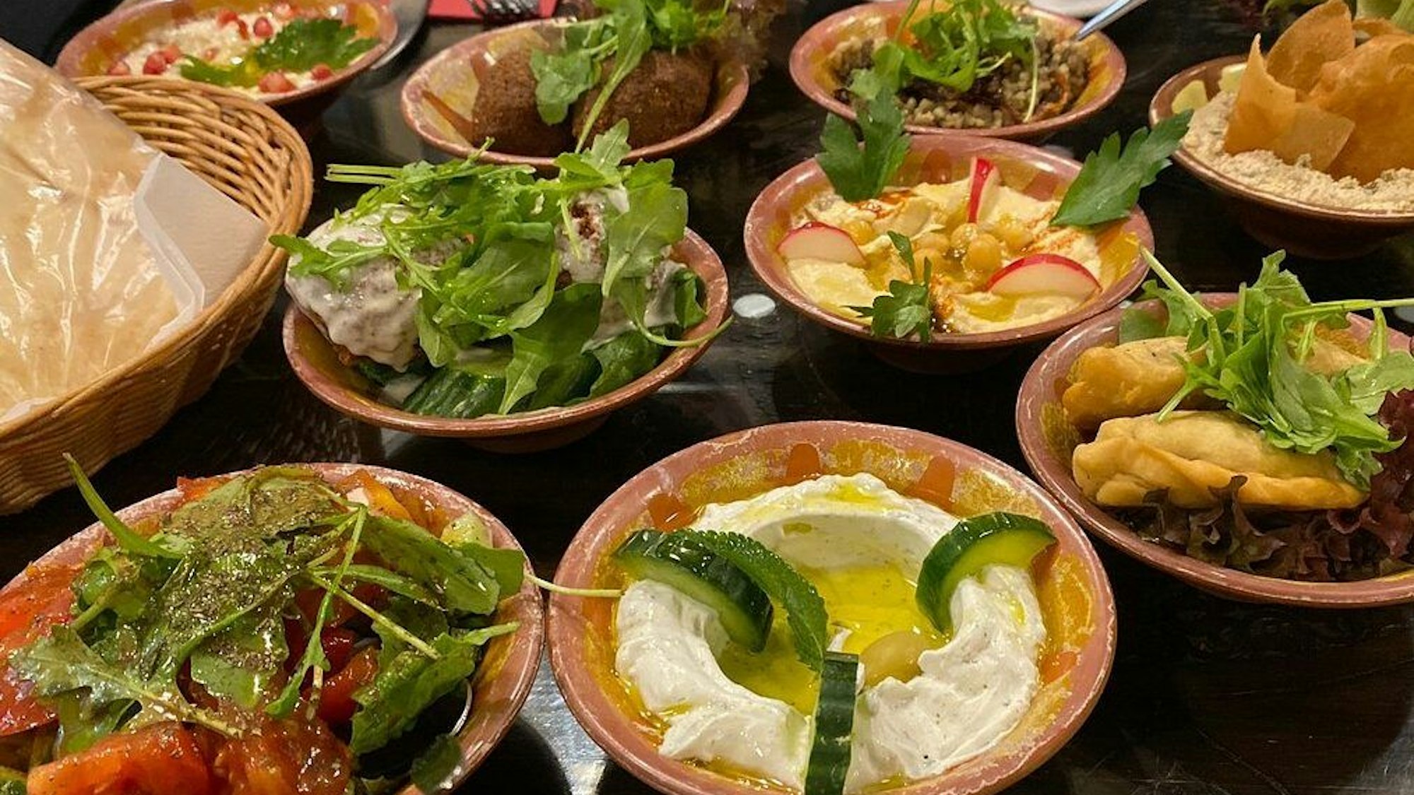 Spezialitäten wie aus Tausendundeiner Nacht im Beirut.