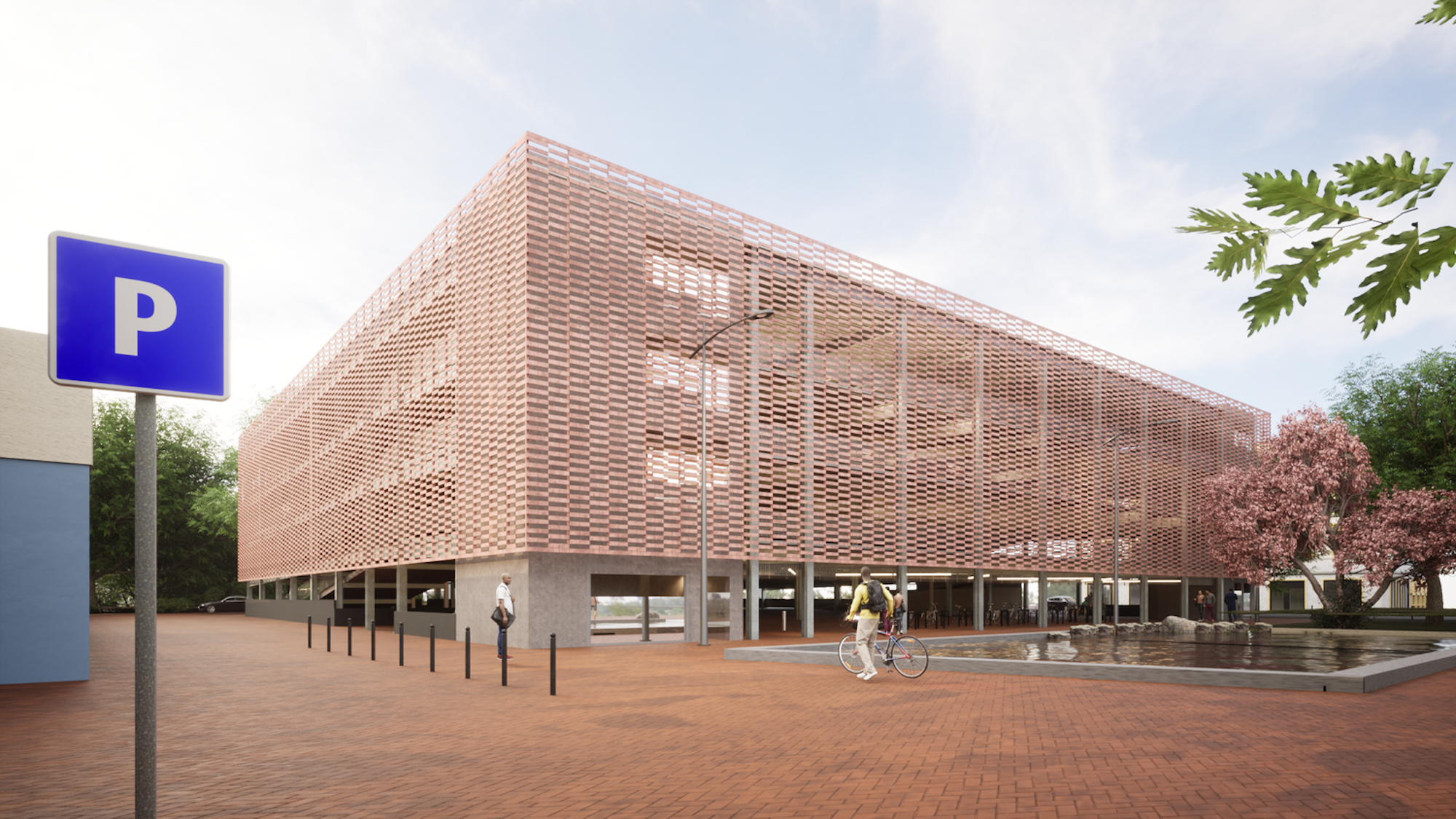 In den Visualisierungen des Büros „kg5 architekten“ wird deutlich, wie das neue Parkhaus Josefstraße aussehen wird.