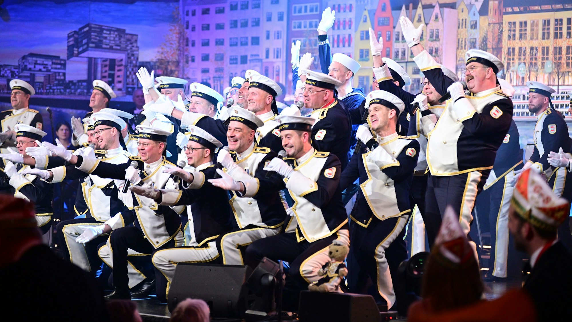 Sie Stattgarde lieferte einen fulminanten Auftritt ab.