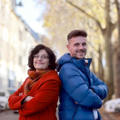 Die Kölner SPD-Vorsitzenden Claudia Walther und Florian Schuster.