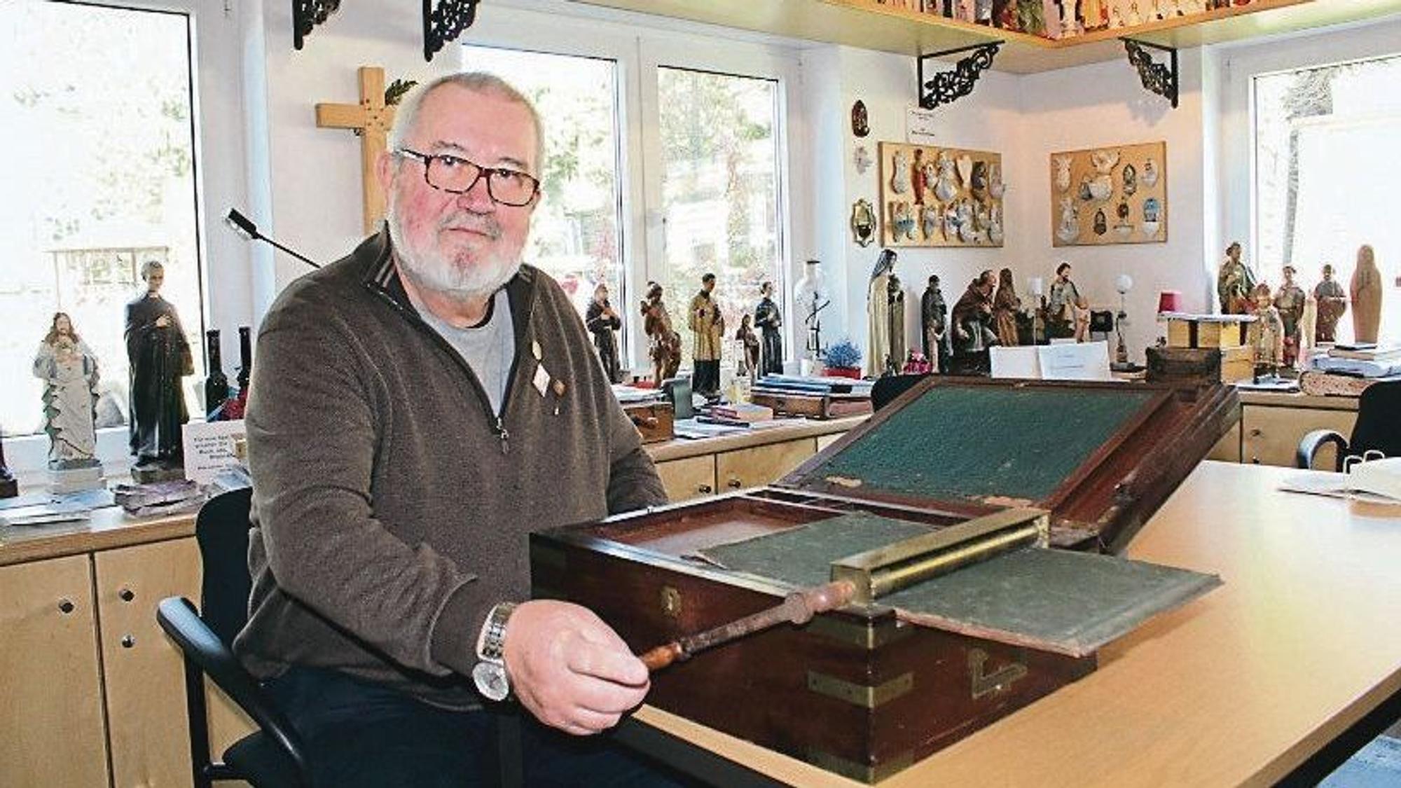 Zu sehen ist Rudolf Doose, der nun verstorben ist.
