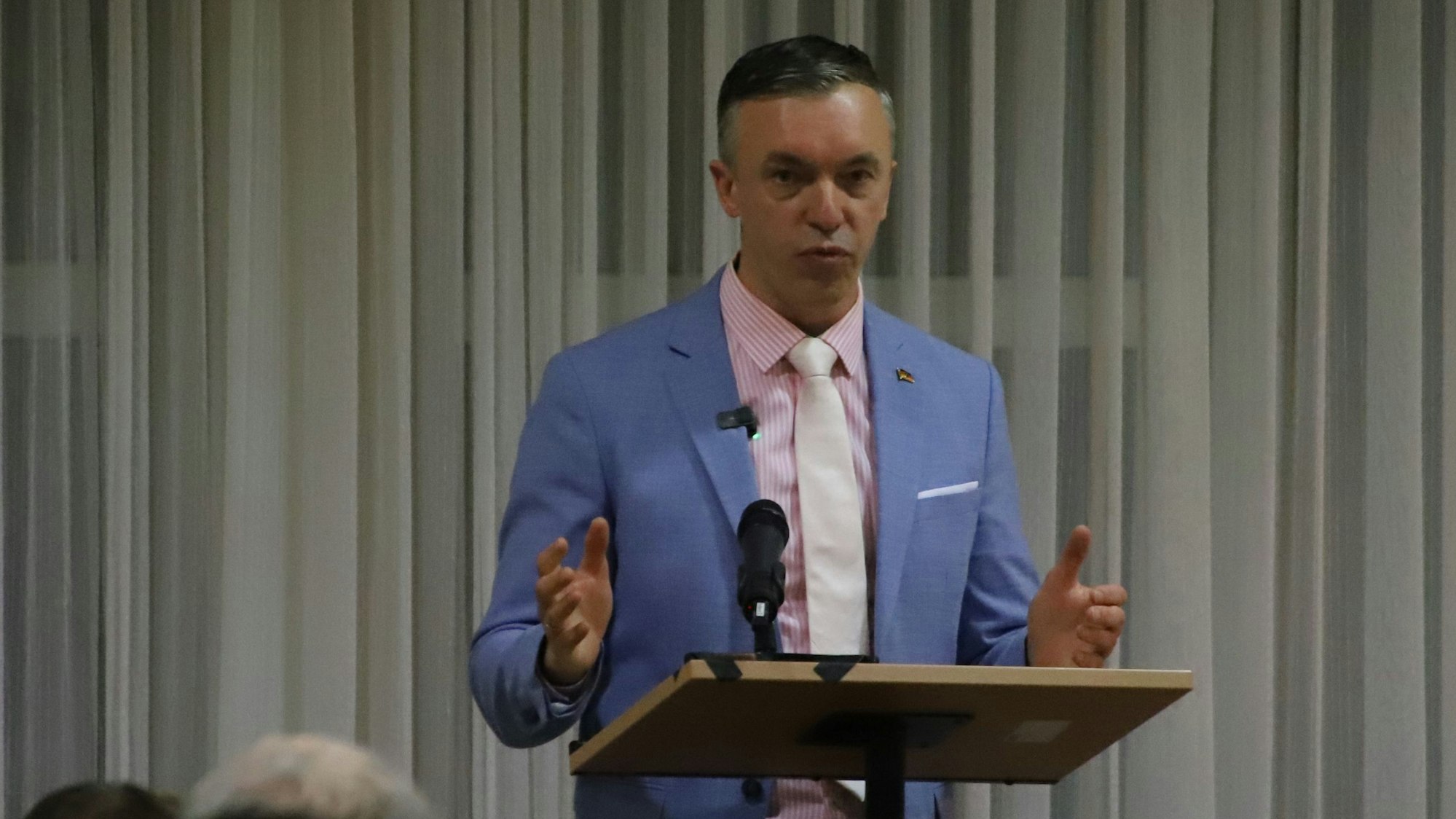 Auf dem Foto ist der AfD-Politiker Eugen Schmidt zu sehen.