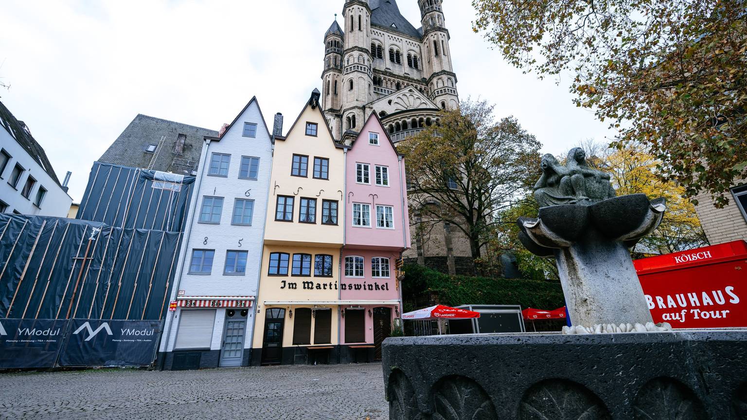Die Fachwerkhäuser am Fischmarkt