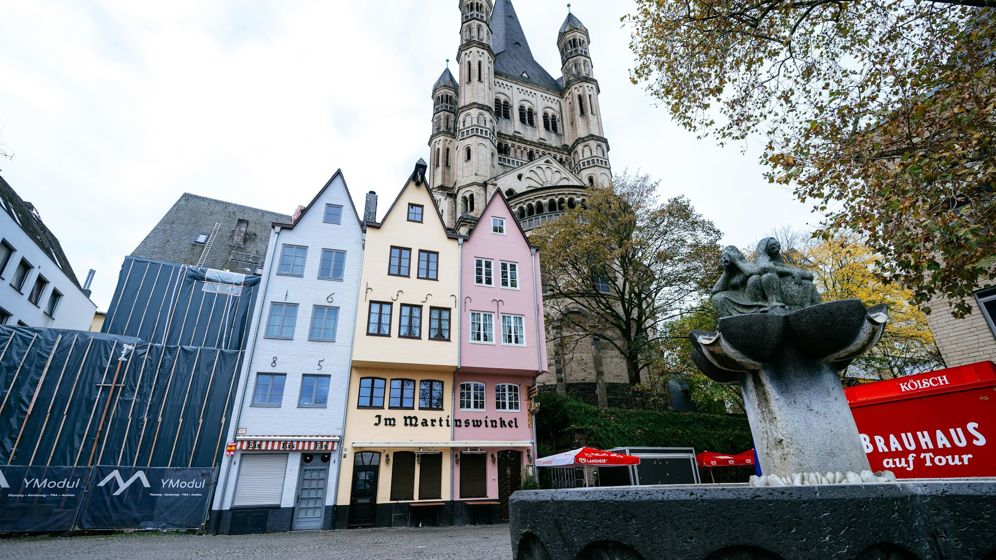 Die Fachwerkhäuser am Fischmarkt