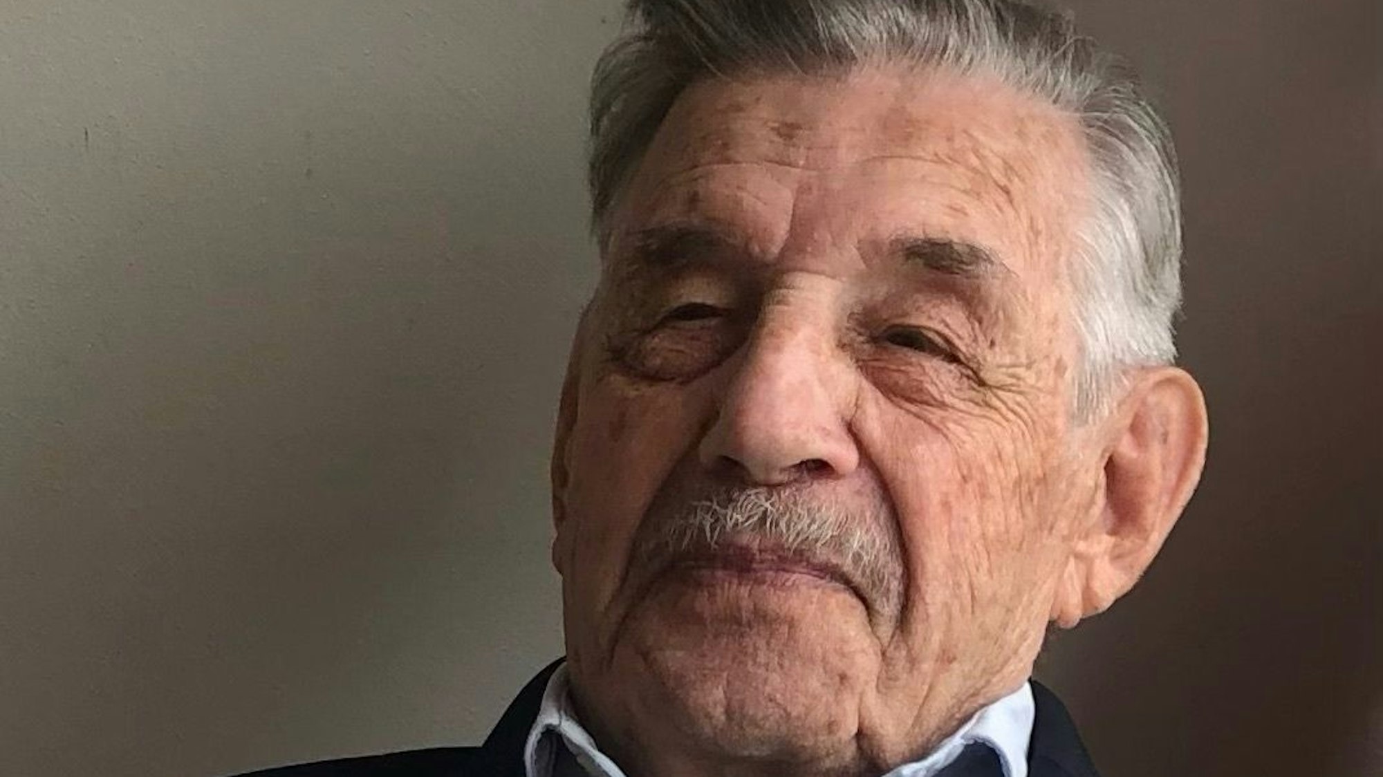 Eine Aufnahme von Mai 2024 zeigt Victor Neels, der am 15. Januar 1925 geboren wurde.