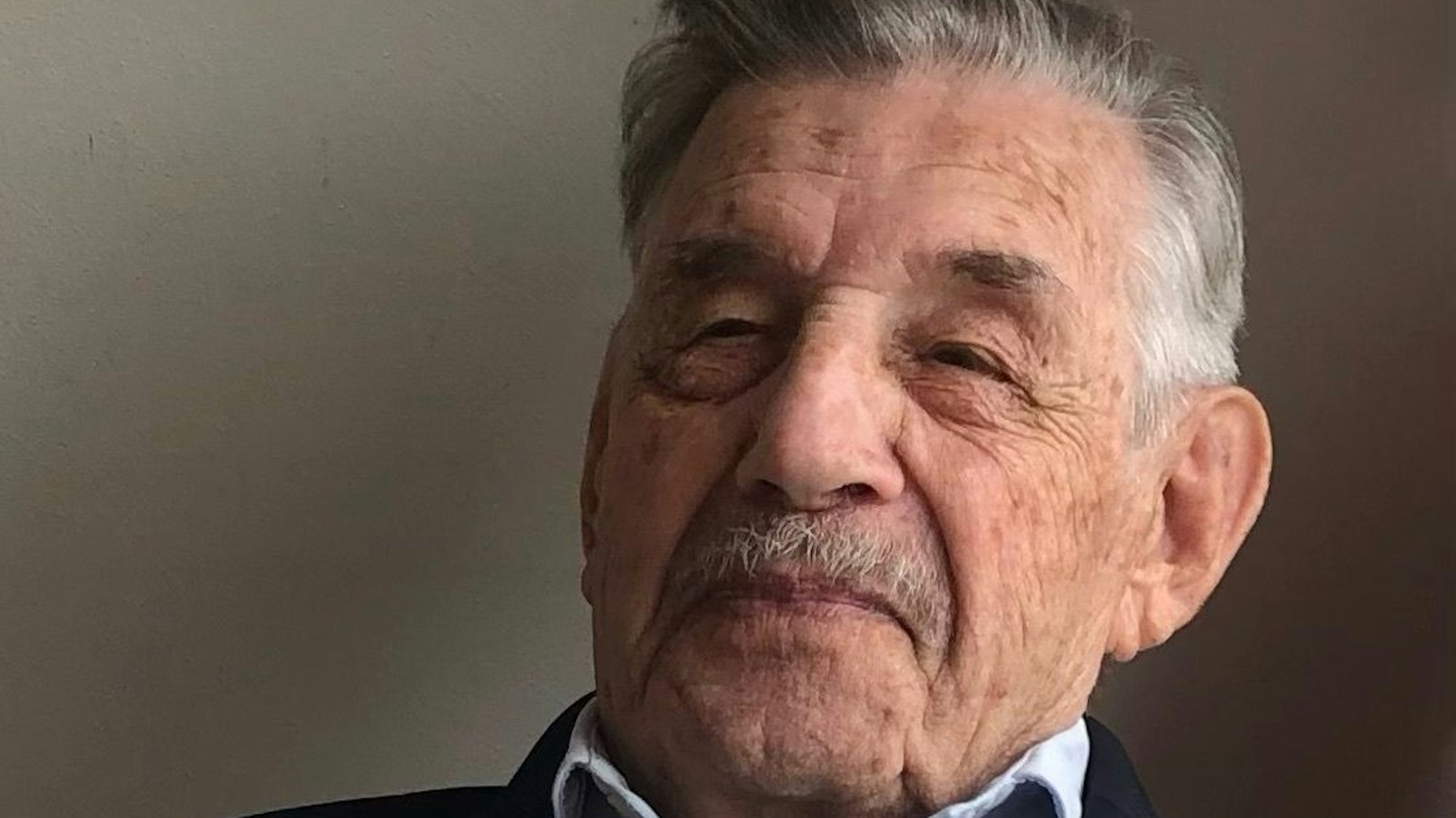 Eine Aufnahme von Mai 2024 zeigt Victor Neels, der am 15. Januar 1925 geboren wurde.