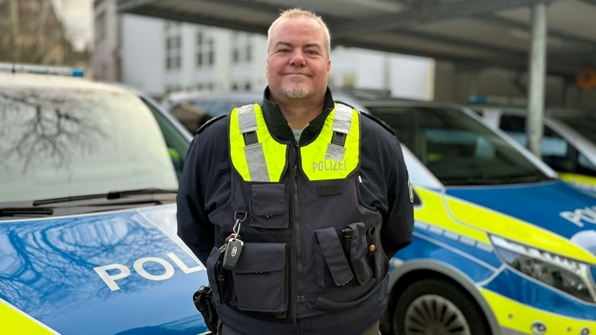 Polizeihauptkommissar Dirk Müller ist neuer Bezirksdienstbeamter in Much.
