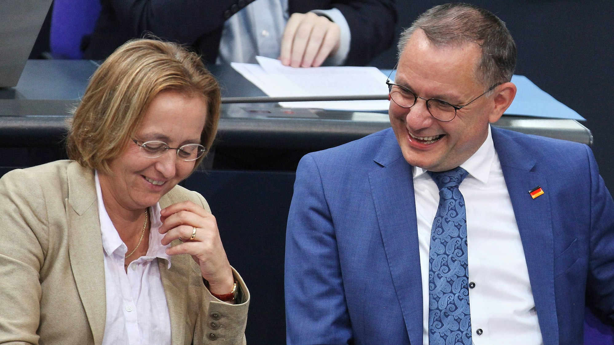 Beatrix von Storch und AfD-Chef Tino Chrupalla reisen zur Amtseinführung von Donald Trump. Die Bundesregierung um Kanzler Olaf Scholz (SPD) ist nicht eingeladen. (Archivbild)