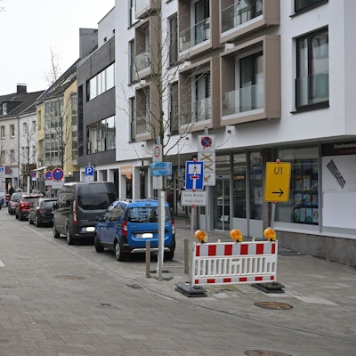 Bensberg. Schloßstrasse. Fußgängerzone