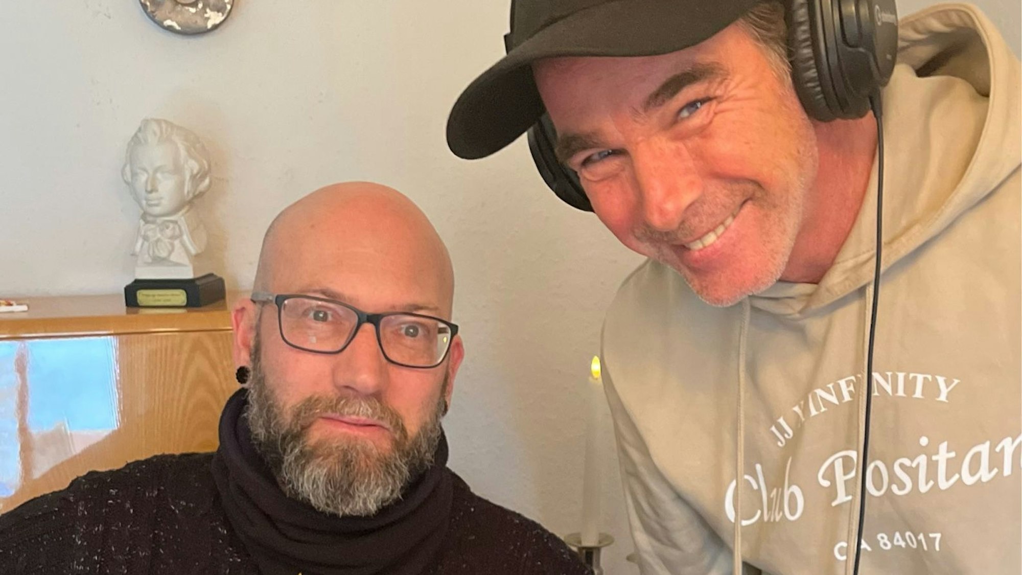 Michael Schlösser und Joachim (JoJo) Schumacher.