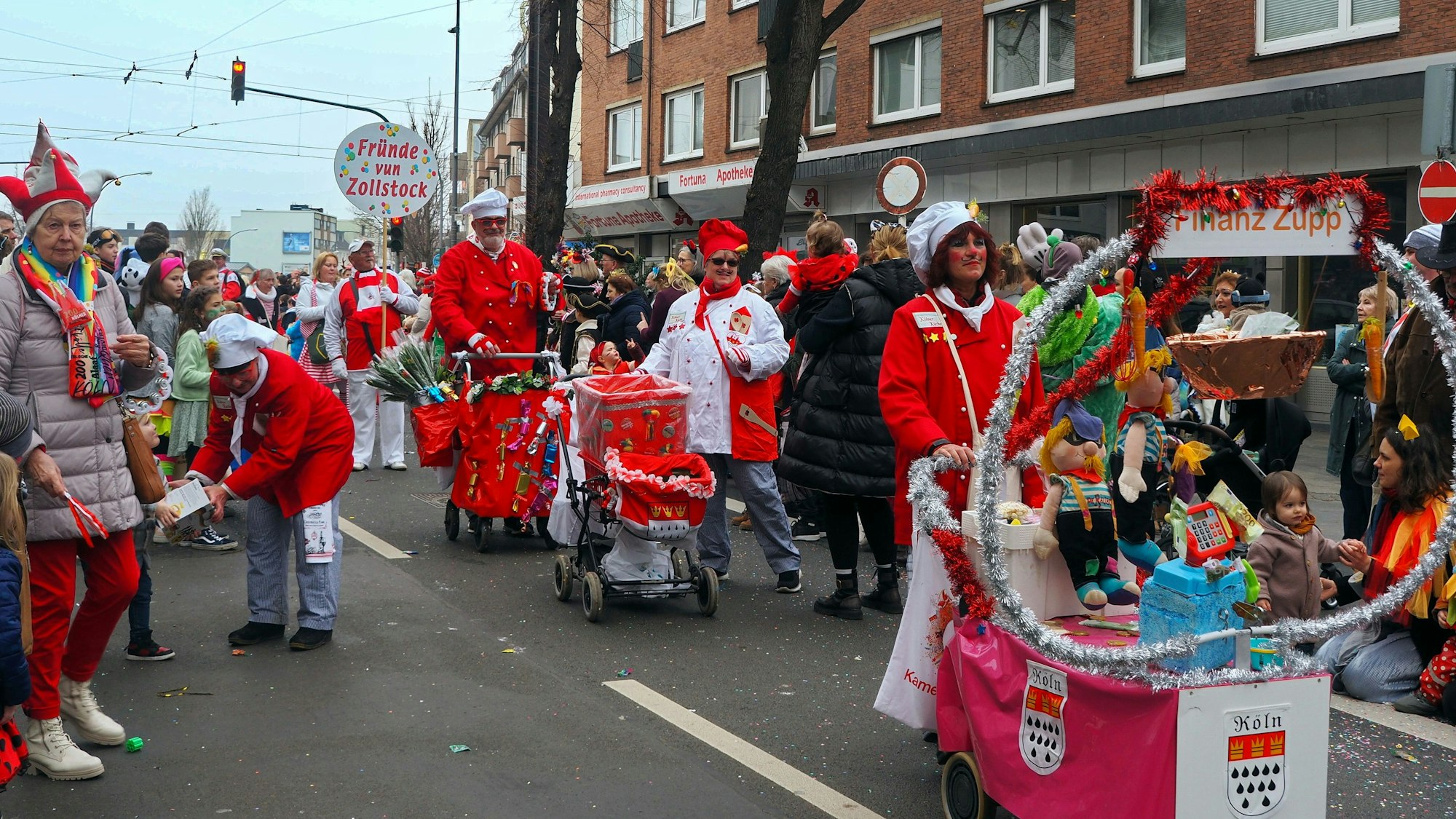 Der Zollstocker Diienstagzug geht dieses Jahr einen anderen Zugweg und zieht nicht mehr über den Gottesweg.