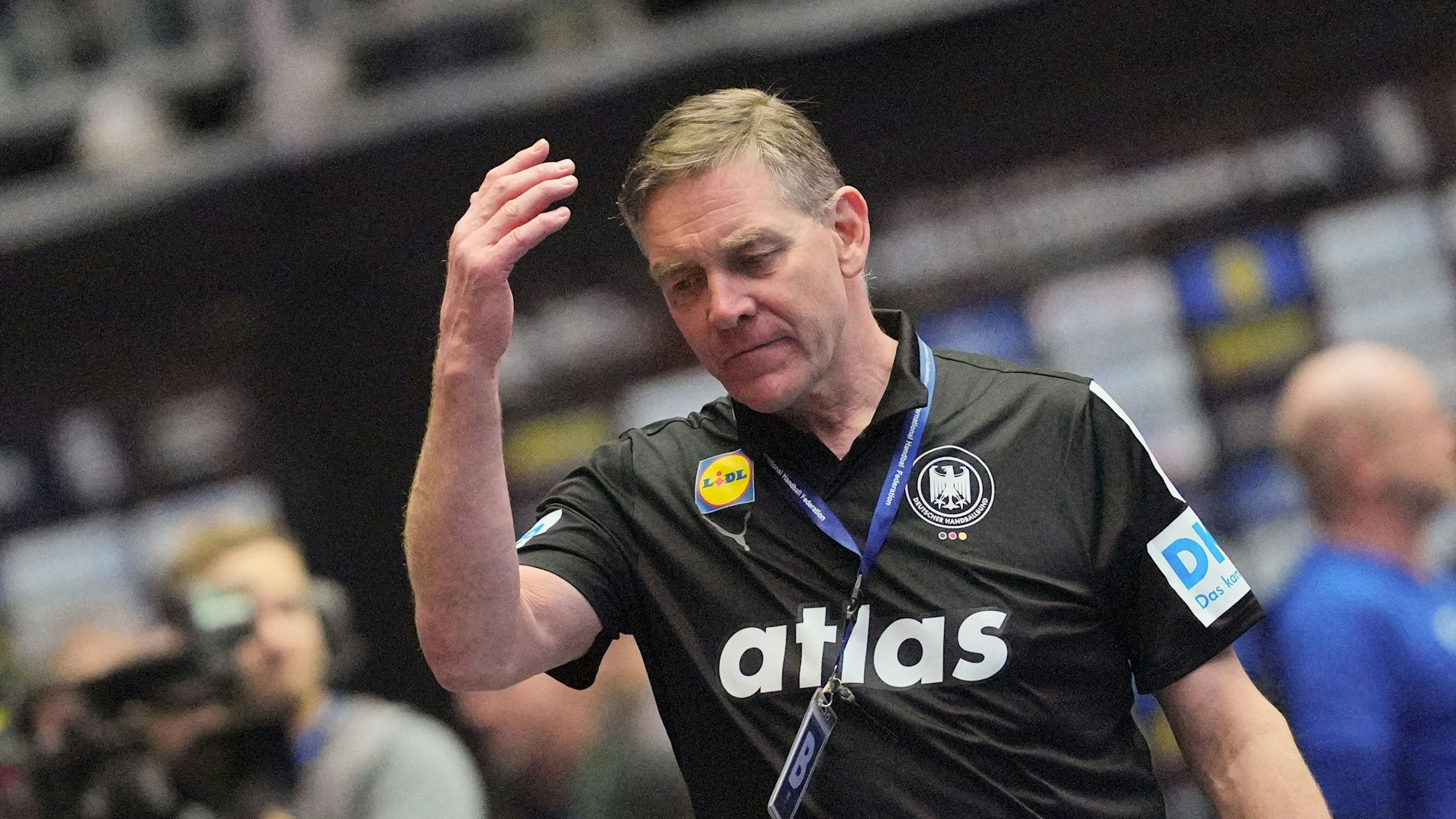 Deutschlands Bundestrainer Alfred Gislason hadert mit der Leistung seiner Mannschaft.