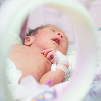 Ein Neugeborenes (Symbolbild)