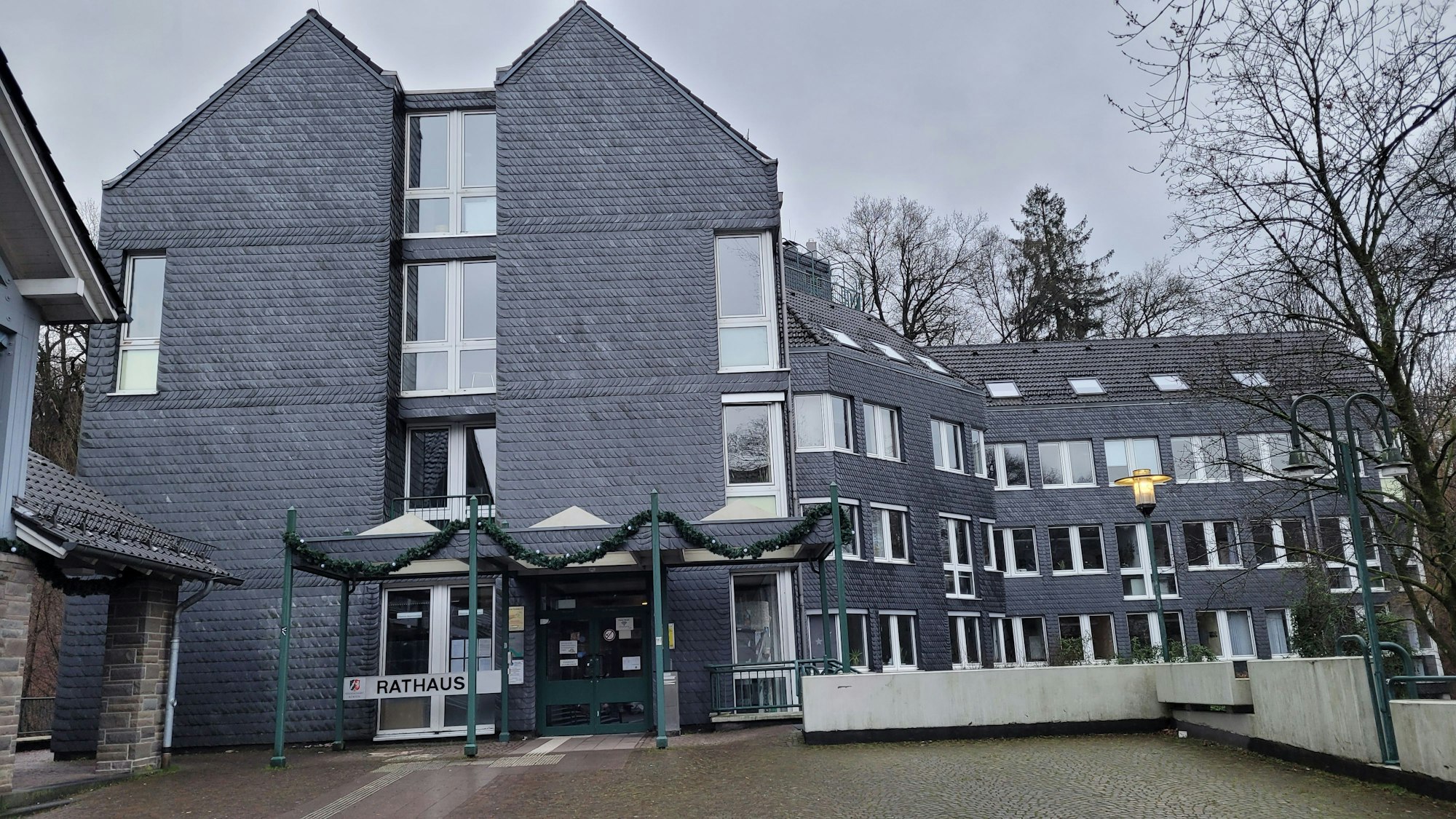 Das Foto zeigt das Rathaus Kürten