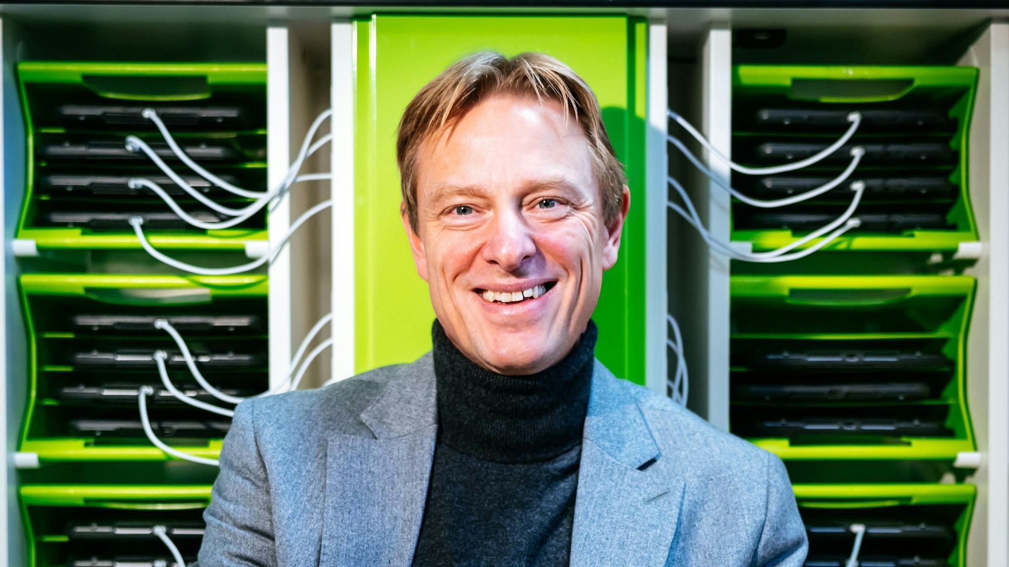 Schulleiter Andre Szymkowiak vom Thusnelda-Gymnasium