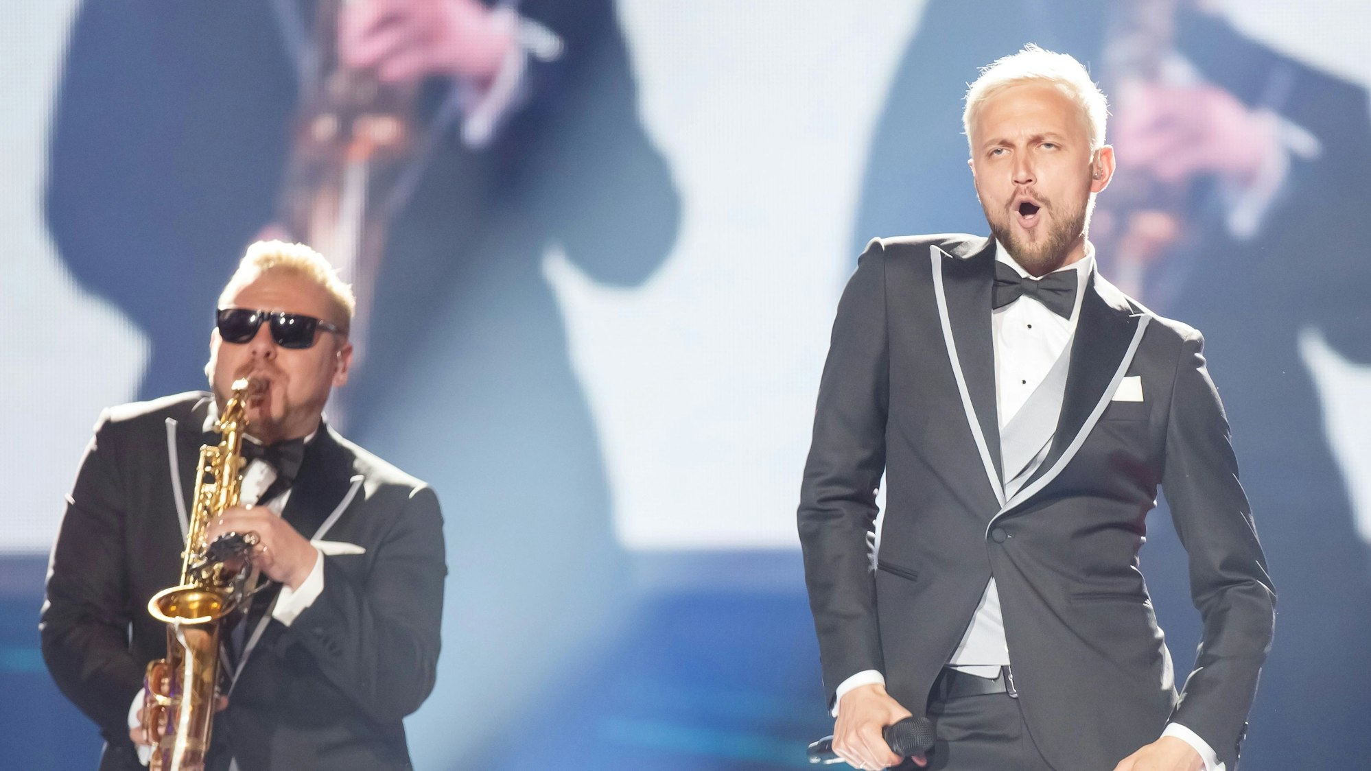 Der Saxophon-Spieler ging viral: Sunstroke Project vertraten Moldau 2010 und erneut 2017, wo sie den dritten Platz im ESC-Finale belegten. Das bis heute beste Ergebnis der Moldauer.