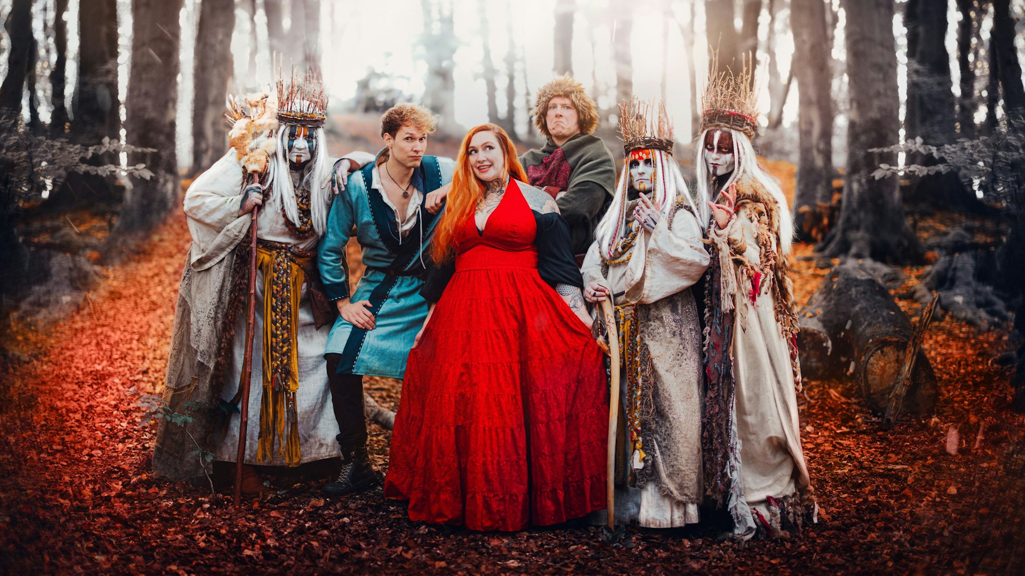 Ein Bild aus dem Musikvideo zu „Met Kasalla uss Valhalla“.