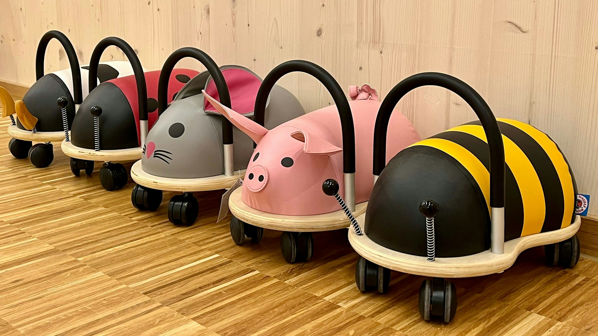 Fahrgeräte in einer Kita