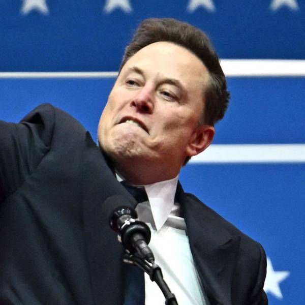 Mit seinem Hitlergruß auf offener Bühne bei den Feierlichkeiten nach Donald Trumps Amtseinführung hat Elon Musk im Januar für weltweites Entsetzen gesorgt. (Archivbild)