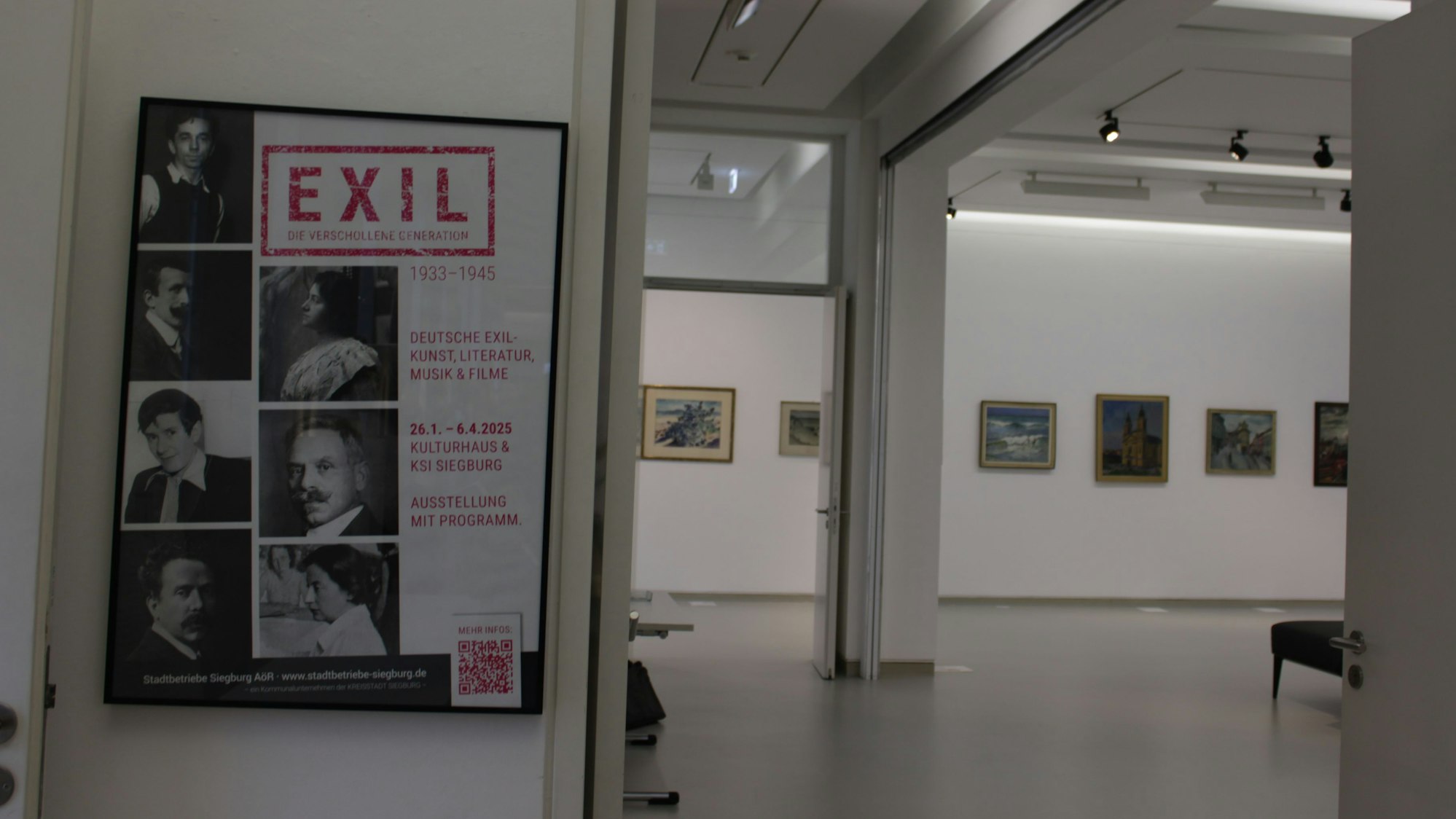 Aktuell stellt das Siegburger Stadtmuseum unter anderem Kunst von während der NS-Zeit verfolgten Künstlerinnen und Künstlern aus.