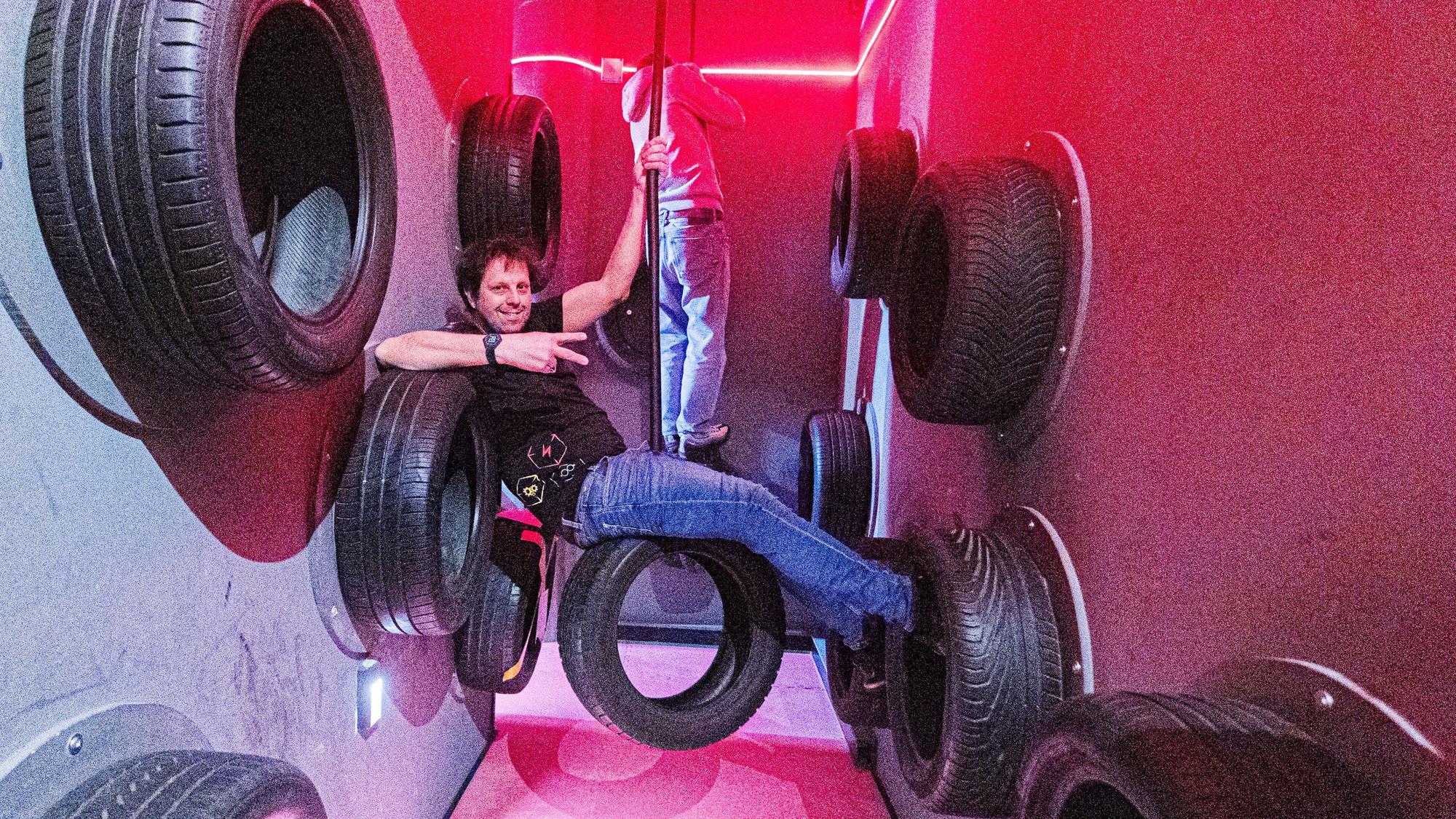 Marco Kuhnen hat sich sein eigenes Spieleparadies gebaut. Und das zog bislang 6000 Besuchende an