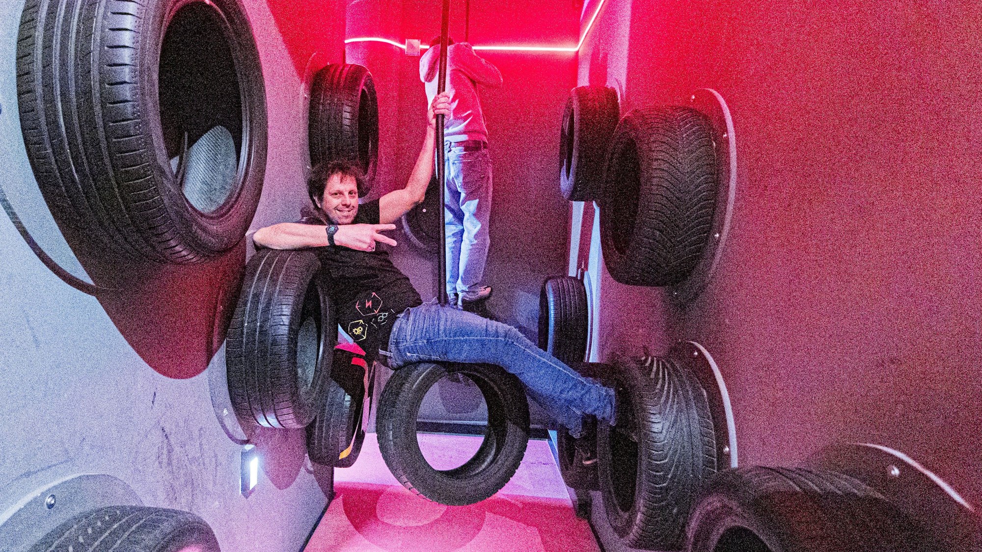 Marco Kuhnen hat sich sein eigenes Spieleparadies gebaut. Und das zog bislang 6000 Besuchende an