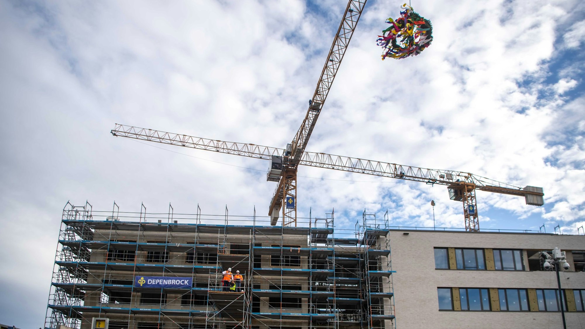 Richtfest am Euskirchener Rathaus.