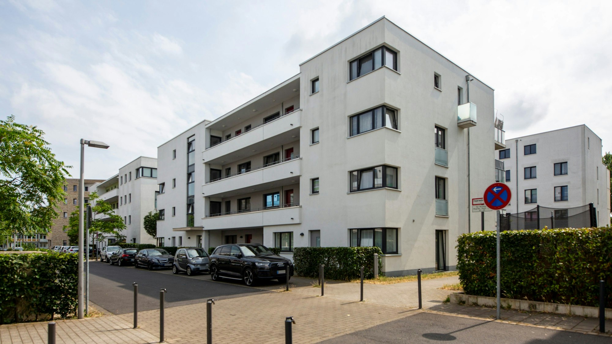 Mehrfamilienhäuser der Wohnungsgesellschaft GAG in Köln.