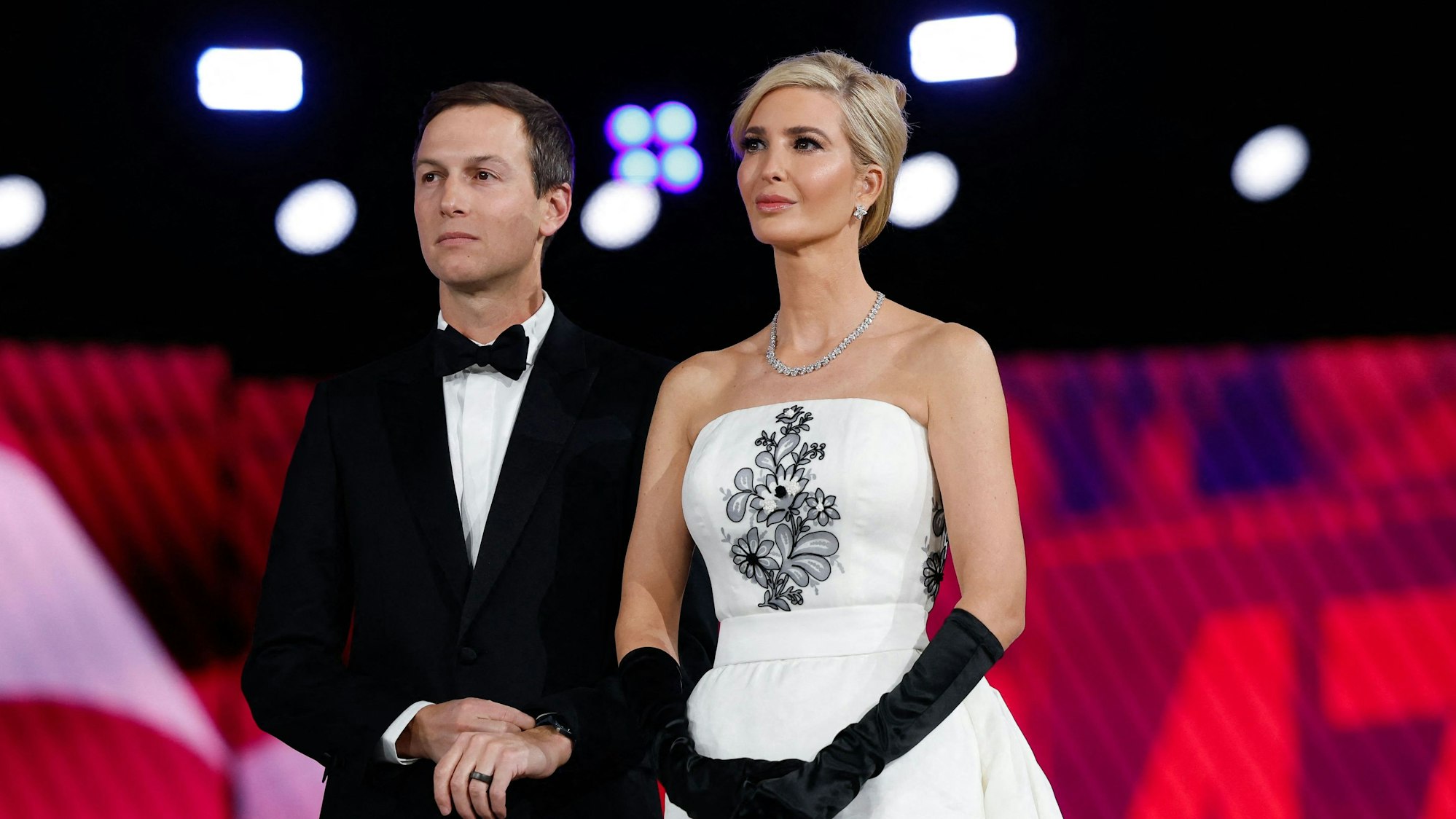 Jared Kushner und Ivanka Trump auf dem Ball zur Amtseinführung von Donald Trump.