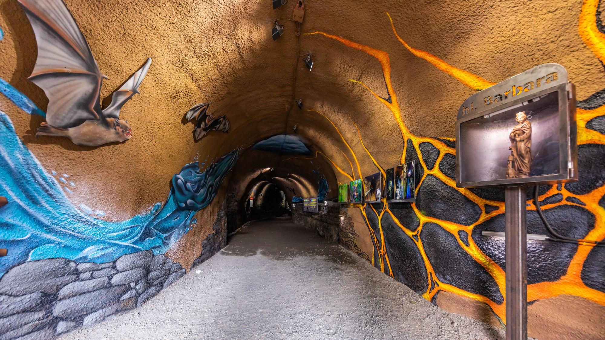 Der Maar-Stollen ist ein Tunnel zwischen dem Ulmener Maar und dem Ulmener Jungferweiher.