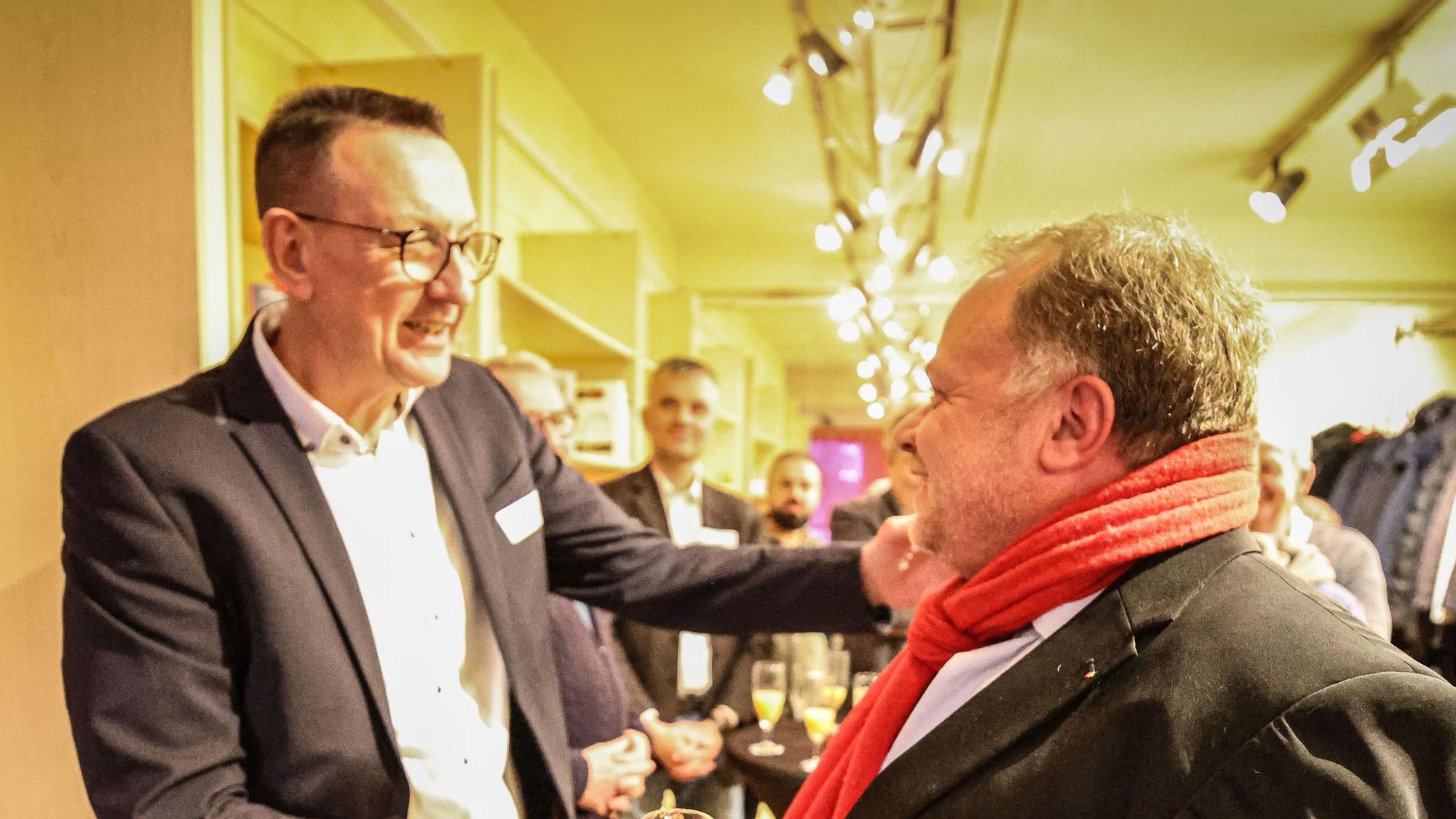Ralph Liebig mit Dirk Runge