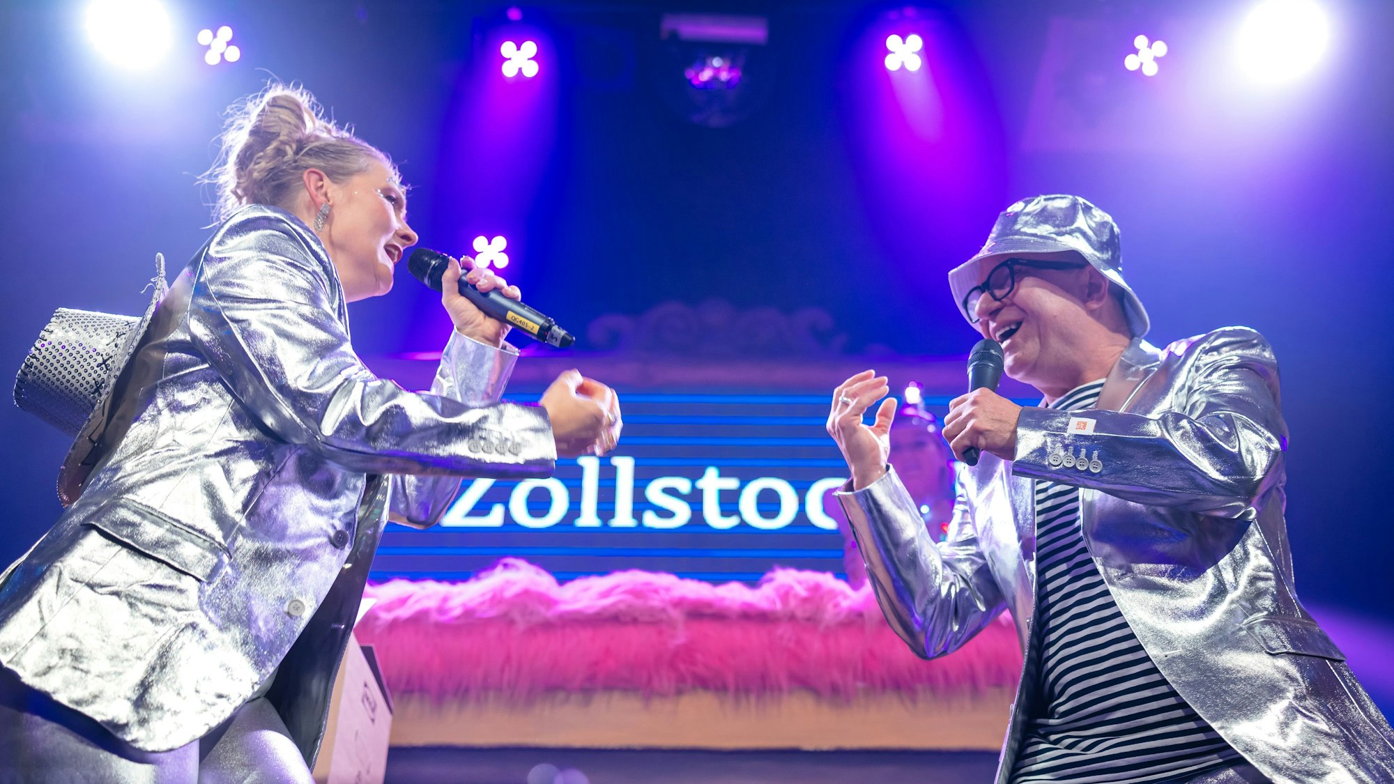 Peggy Sugarhil im Duett mit Udo Schild.