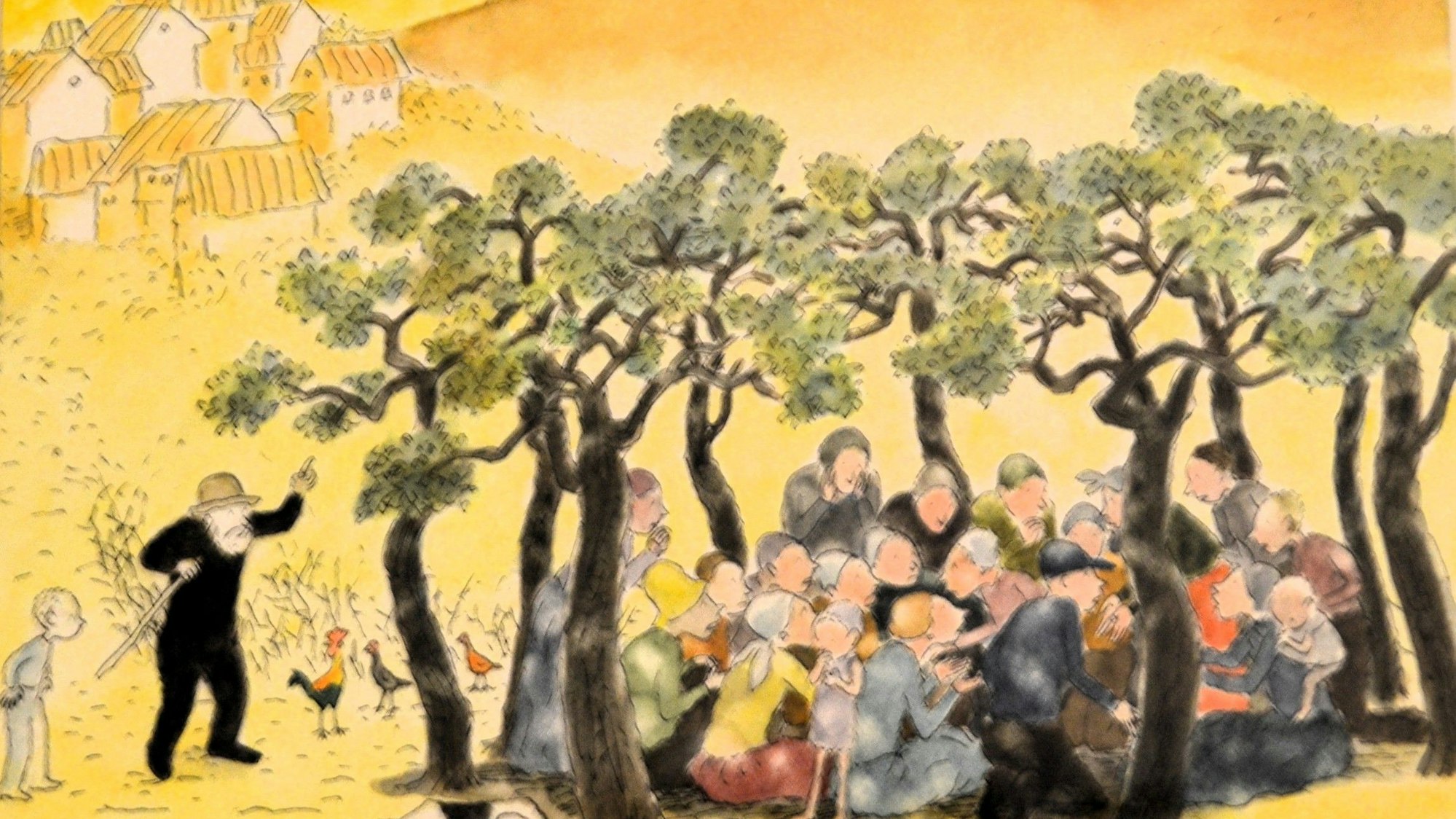 Eine typische Arbeit von Thé Tjong-Khin.