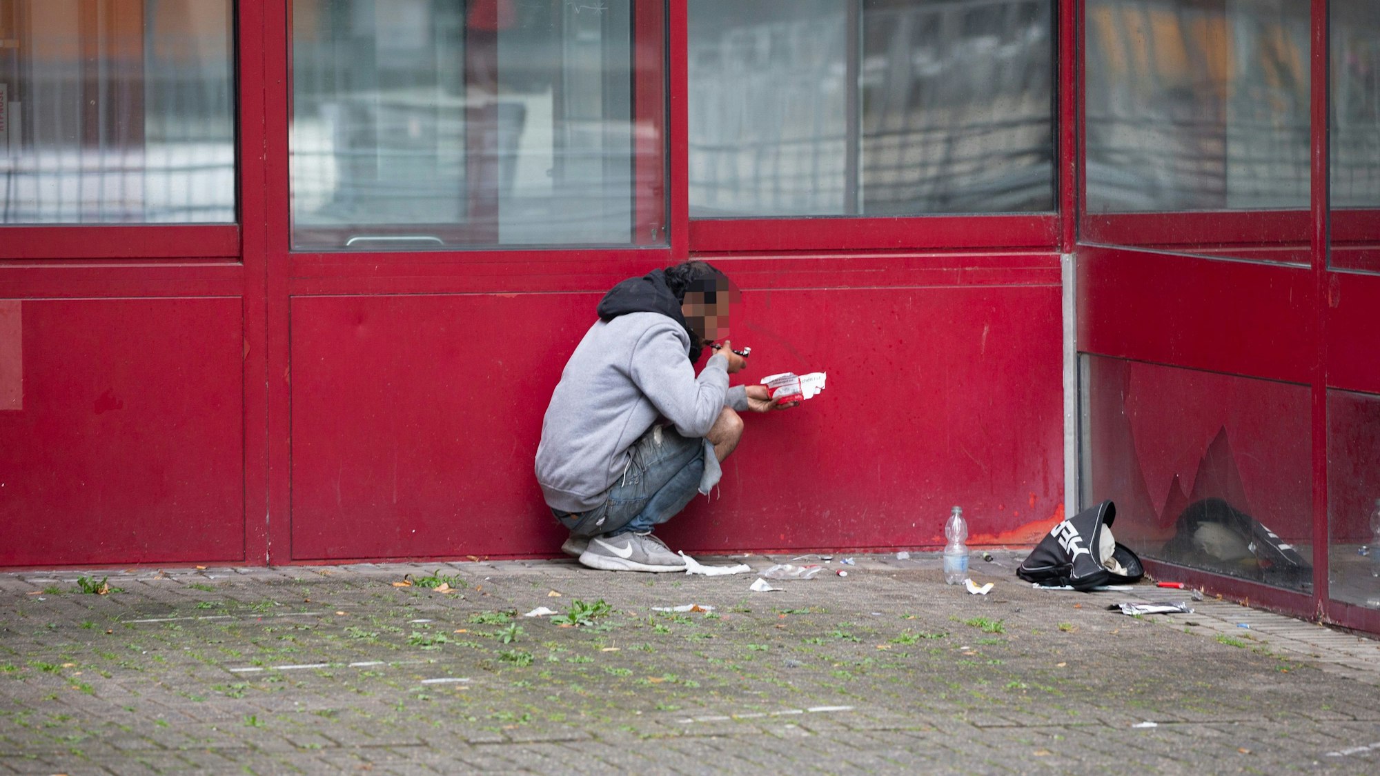 Der Josef-Haubrich-Hof ist immer wieder Anlaufstelle für Konsumierende.
