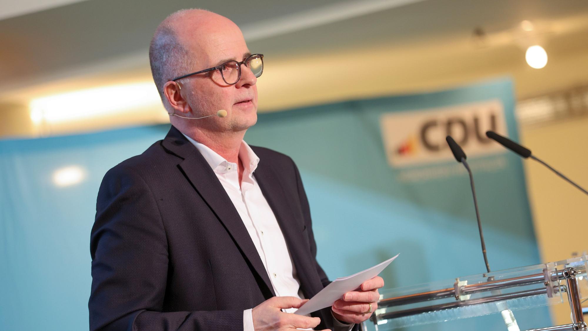 Bei der Mitgliederversammlung der CDU hat Markus Greitemann seine Agenda umrissen.