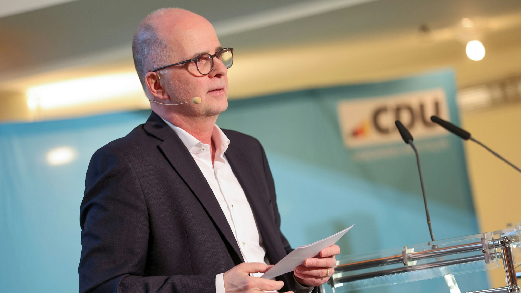 Bei der Mitgliederversammlung der CDU hat Markus Greitemann seine Agenda umrissen.